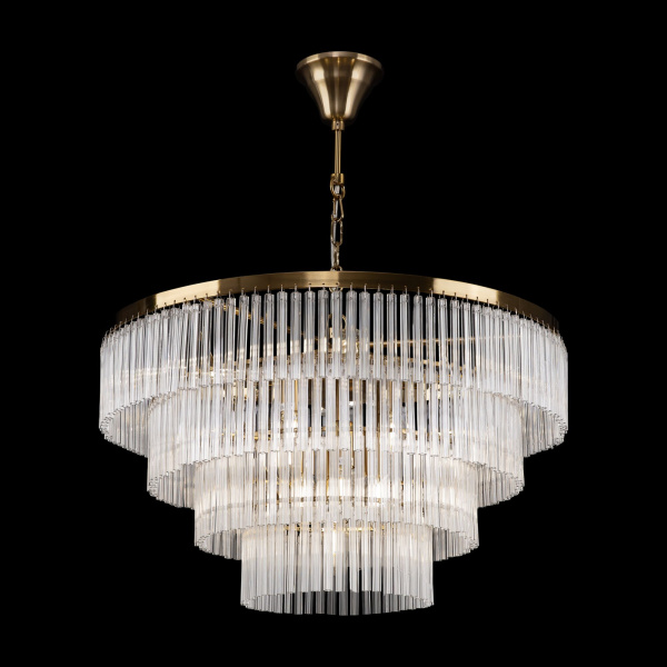 Подвесной светильник 13*E14 40Вт Латунь IP20 Colonne MOD093PL-13BS Maytoni