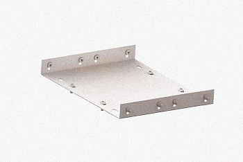 Соединитель лотковый замковый СЛЗ-100х65х1,5 УТ1,5, горячее цинкование, S1,5