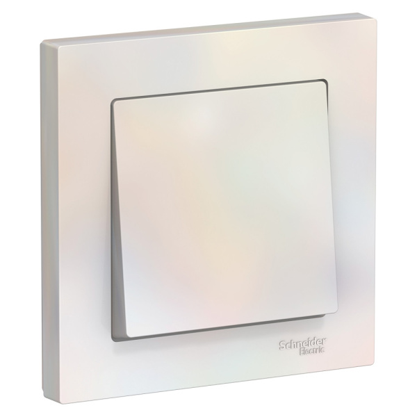 ATLASDESIGN Выключатель СУ 1-кл. в сборе 10А жемчуг IP20 Schneider Electric