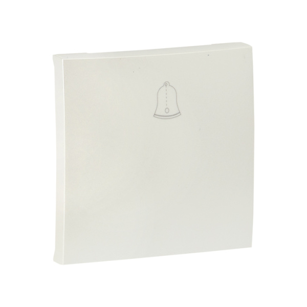 Валенсия Лицевая панель кнопки звонка 10А жемчуг EKF