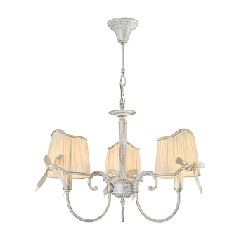 Люстра 3*E14 40Вт Белый с Золотом IP20 Kate FR2749-PL-03-WG Freya