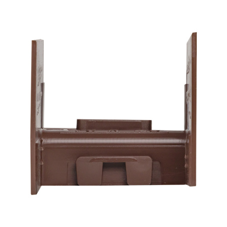 Угол внутренний (40х25) (4 шт) темное дерево EKF-Plast