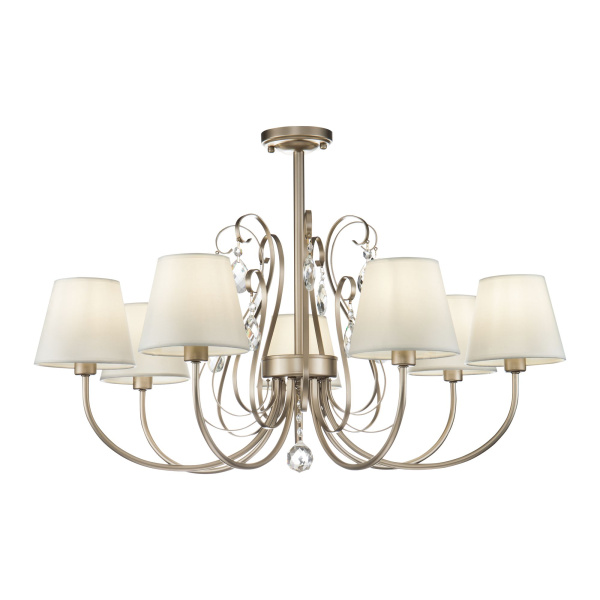 Люстра 7*E14 40Вт Матовое Золото IP20 Vanda FR2030CL-07G Freya