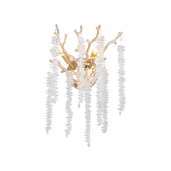 Настенный светильник (бра) 2*G9 40Вт Золото IP20 Mineral FR1010WL-02G Freya