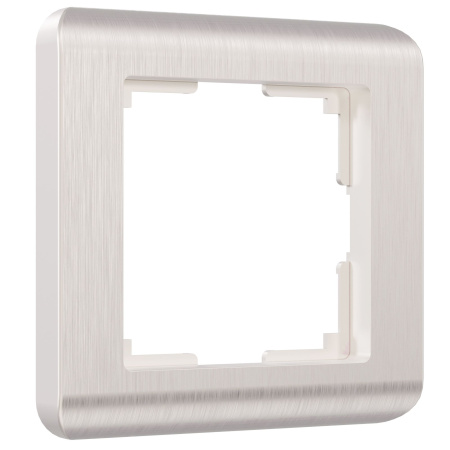 Stream Рамка горизонт/вертик 1 пост . перламутровый IP20 Werkel