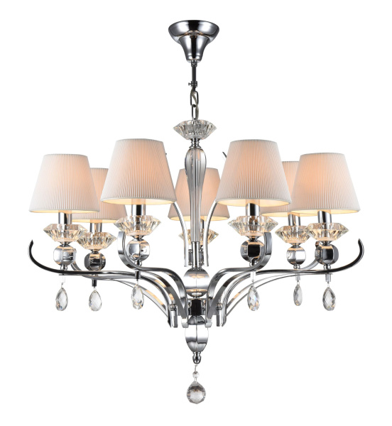 Люстра 7*E14 40Вт Никель IP20 Smusso MOD560-07-N Maytoni