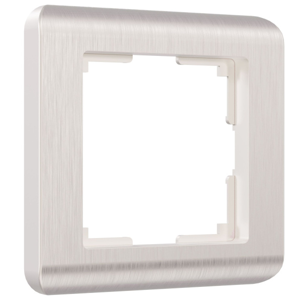 Stream Рамка горизонт/вертик 1 пост . перламутровый IP20 Werkel