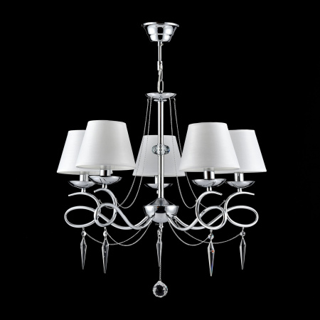 Люстра 5*E14 40Вт Хром IP20 Haley FR2909-PL-05-CH Freya