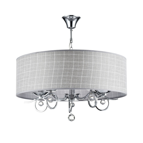 Люстра 5*E14 40Вт Хром IP20 Bertrand FR5906-PL-05C-CH Freya