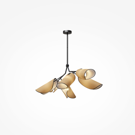 Подвесной светильник 6*G9 12Вт Черный IP20 Organic MOD225PL-06B Maytoni