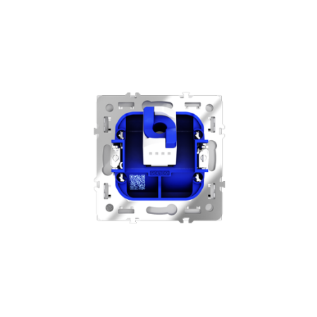 Розетка компьютерная встраиваемая Voltum S70 RJ45 КАТ.6, (белый глянцевый)