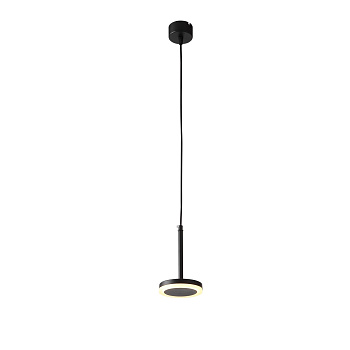 Светильник подвесной Черный LED 1*6Вт 3000К 468Lm Ra>80 120° D112xH184 170-240В ST104.403.06 ST LUCE