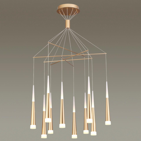 Подвесной св-к LED 3000K 70W 220V VIVAT золотистый/металл ODEON LIGHT