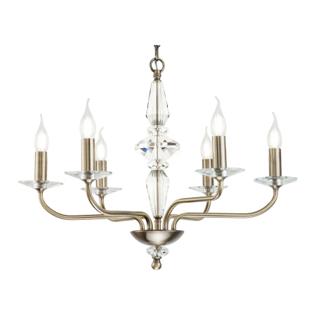 Люстра 6*E14 60Вт Бронза IP20 Monte Carlo DIA091CL-06BZ Maytoni