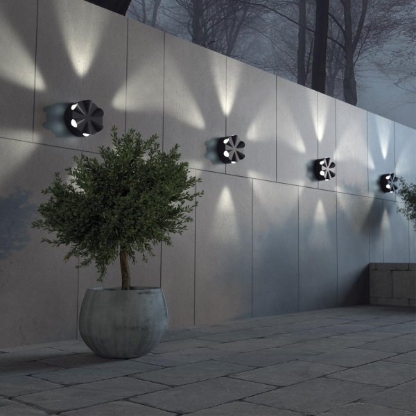 Св-к ландшафтный св/д IP54 LED 4000К 6W 85-265V CALLE темно-серый NOVOTECH