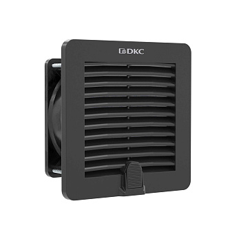 Вентилятор с фильтром RV 40 м3/ч, 24 В DC, 112x112 мм, IP54, RAL9005 DKC