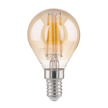 Филаментная светодиодная лампа G45 тонированная E14 6Вт 3300К (a049060) Elektrostandard