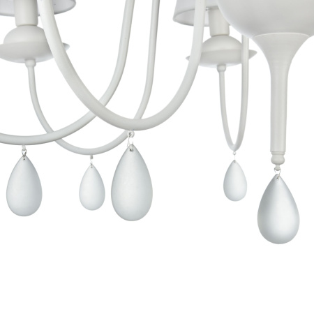 Люстра 8*E14 40Вт Белый IP20 Eliza FR5756-PL-08-W Freya