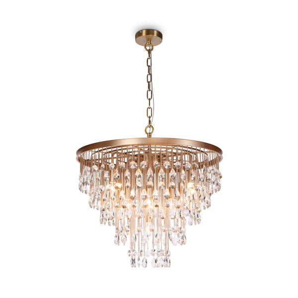 Подвесной светильник 9*E14 40Вт Золото IP20 Linn MOD091PL-09G Maytoni