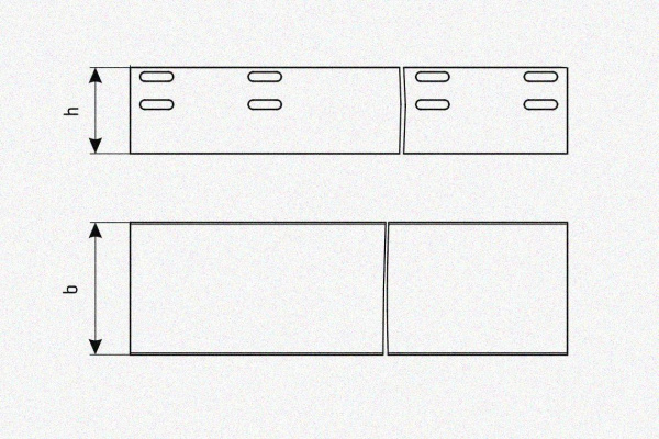 Лоток глухой ЛМГ 50х50х2000 УХЛ1, оцинкованный лист, S1,2
