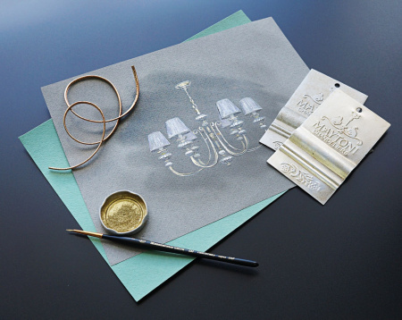 Люстра 6*E14 40Вт Золото Антик IP20 Serena Antique ARM041-06-G Maytoni