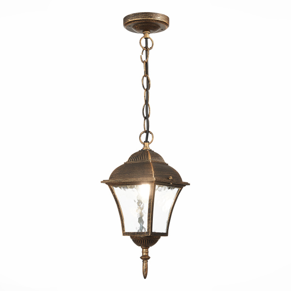 Светильник уличный подвесной Бронза/Бронза, Прозрачный E27 1*60Вт SL082.203.01 ST LUCE