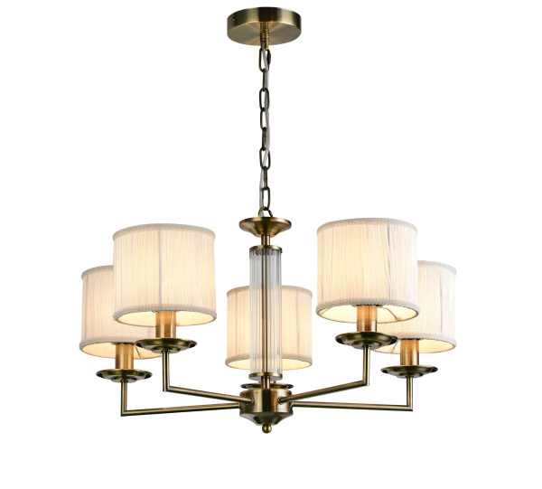 Люстра 5*E14 40Вт Бронза IP20 Felina FR2006PL-05BZ Freya