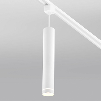 Трековый светодиодный светильник для однофазного шинопровода 9Вт 4200К белый IP20 Glory Fly (a044002) Elektrostandard