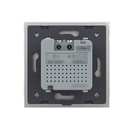 Датчик движения с сенсорным выключателем Серый Livolo