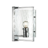 Бра E27 1*60W ELEGANTE хром/прозрачный/стекло ODEON LIGHT