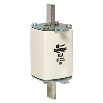 Плавкая вставка ППН-35 250/ 80А габарит 1 PROxima EKF