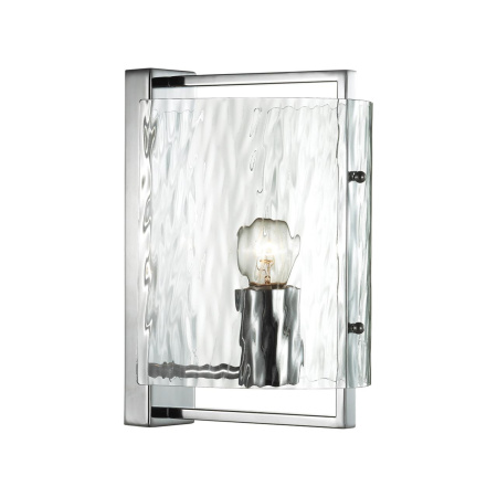 Бра E27 1*60W ELEGANTE хром/прозрачный/стекло ODEON LIGHT