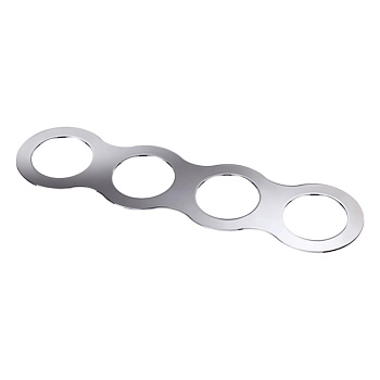 Рамка декор.к арт.357585-357587,357589,357909-357910,37063 METIS хром F NOVOTECH