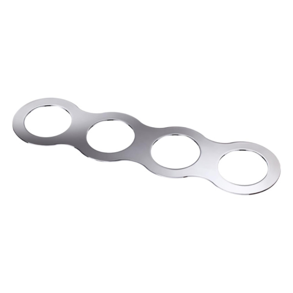 Рамка декор.к арт.357585-357587,357589,357909-357910,37063 METIS хром F NOVOTECH