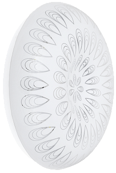 Светильник светодиодный ДПБ 2012 12Вт IP20 4000К круг белый IEK