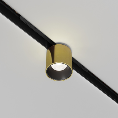 Трековый светильник LED 7Вт Латунь IP20 Magnetic track system Exility TR132-2-7W4K-BS Technical Maytoni