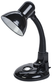 LIGHTING Светильник настольный 1005 с кармашком Е27 черный IEK