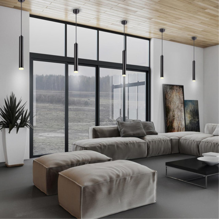 Накл.св-к длина провода 1м IP20 LED 3000K 10W 160 - 265V MODO черный NOVOTECH