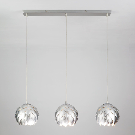 Подвесной светильник 3*E27 60Вт хром IP20 Cedro (304/3 серебро / хром) Bogate's