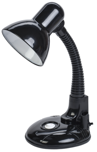 LIGHTING Светильник настольный 1005 с кармашком Е27 черный IEK