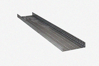 Лоток глухой ЛМГ 60х40х3000 УТ1,5, оцинкованный лист S1,5