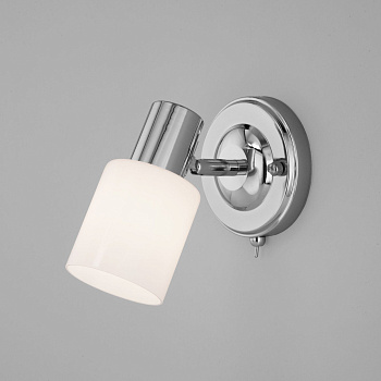 Настенный светильник с плафоном 1*E27 40Вт хром IP20 (20089/1 хром) Eurosvet