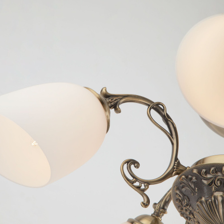 Потолочная люстра 5*E27 60Вт античная бронза IP20 Ariele (22010/5 античная бронза) Eurosvet