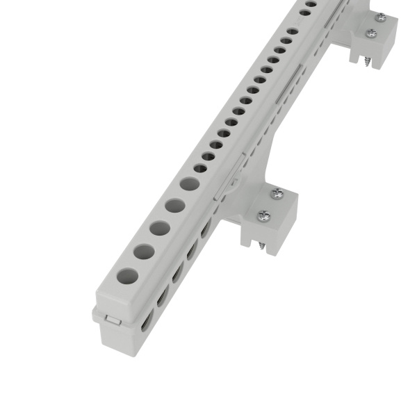 Усиленный клеммный блок (2х18 мод.) в комплекте с крепежом DKC