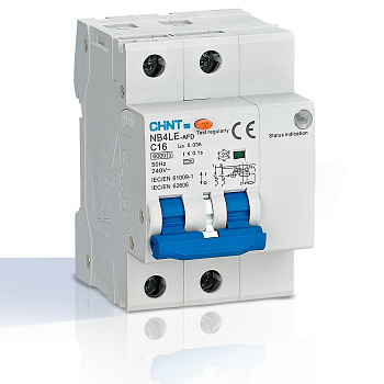 Устройство защиты от дугового пробоя УЗДП NB4LE-AFD 2П C10 тип A 30мА CHINT