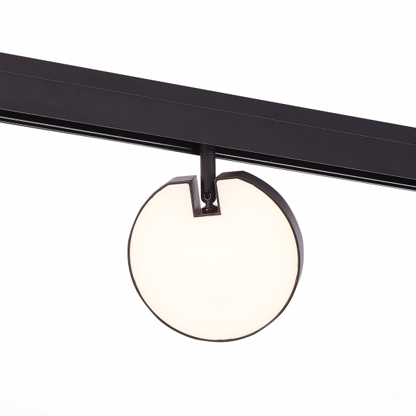 Магнитный трековый светильник Черный LED 1*15Вт 4000К 760Lm Ra>80 120° IP20 L150xW28xH211 48В ST359.446.15 ST LUCE