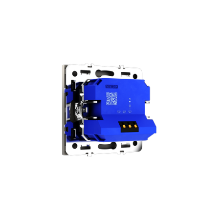 Светорегулятор встраиваемый Voltum S70 поворотно-нажимной 600 Вт, (кашемир)