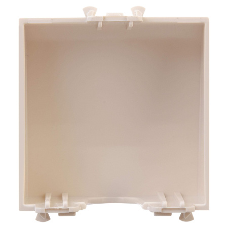 Вывод кабеля модульный "Avanti", "Ванильная дымка", 2 модуля DKC