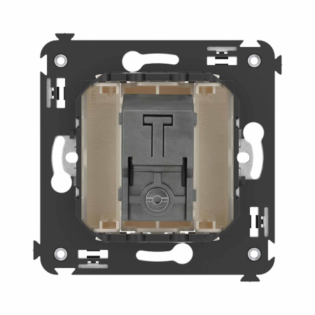 Розетка TV оконечная в стену, "Avanti", "Ванильная дымка" DKC