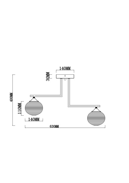 Люстра 6*E27 60Вт Хром IP20 Dolores FR5047PL-06CH Freya